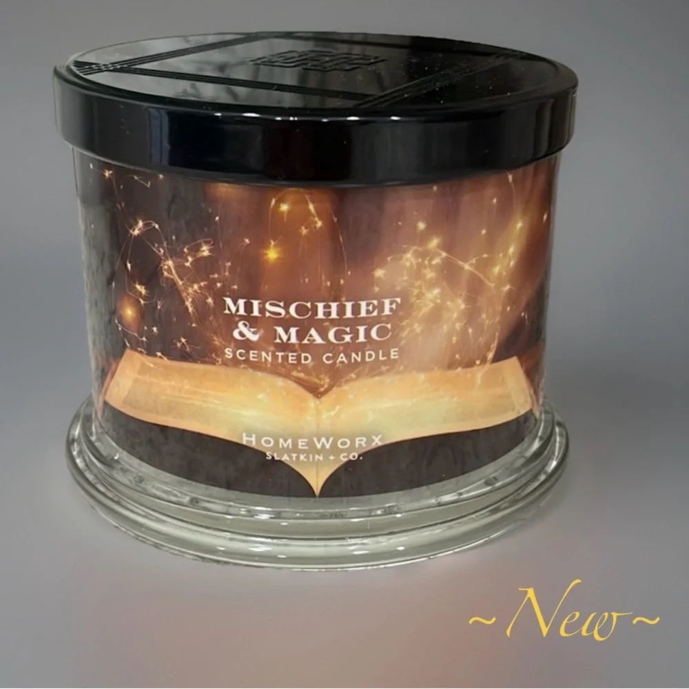 Mischief & Magic~Candle 3-wick 🌿🆕🌿 Dark Cherry, Cranberry, Cinnamon $42 Value